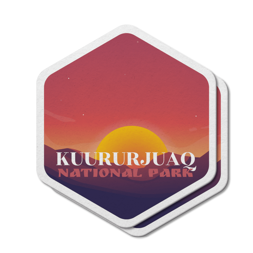 Kuururjuaq Quebec National Park Waterproof Vinyl Sticker