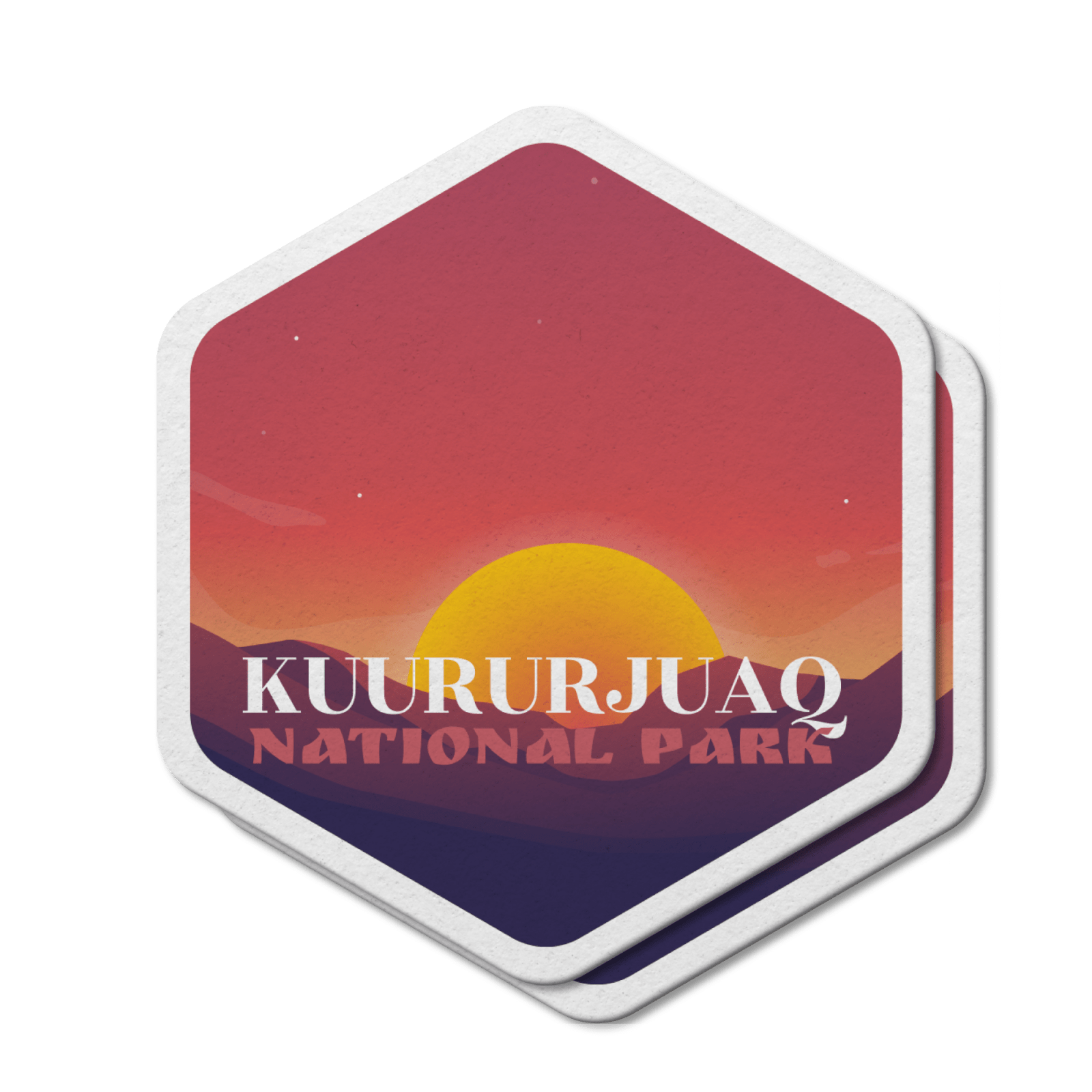 Kuururjuaq Quebec National Park Waterproof Vinyl Sticker