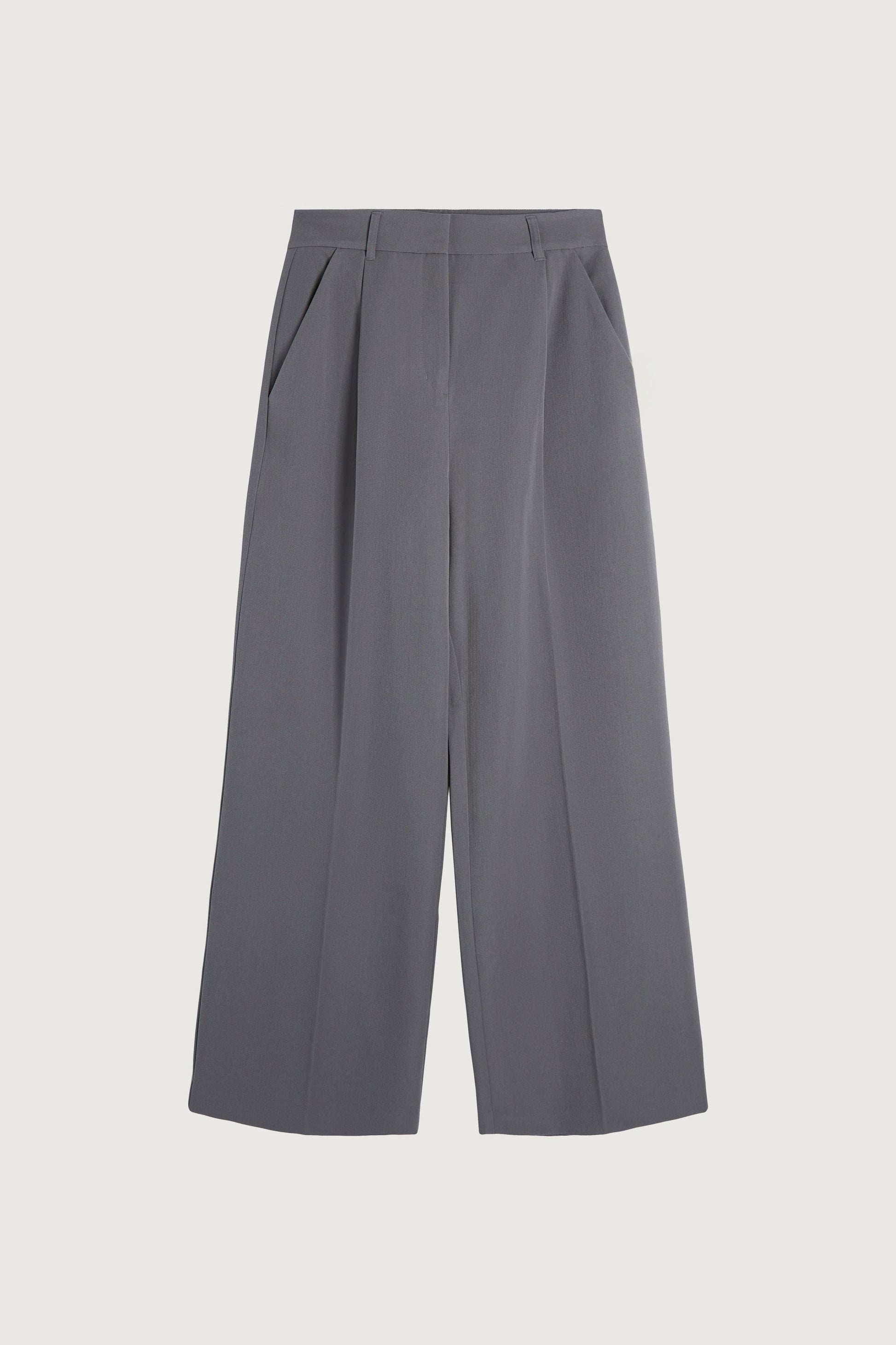 PANTALON À JAMBES LARGES