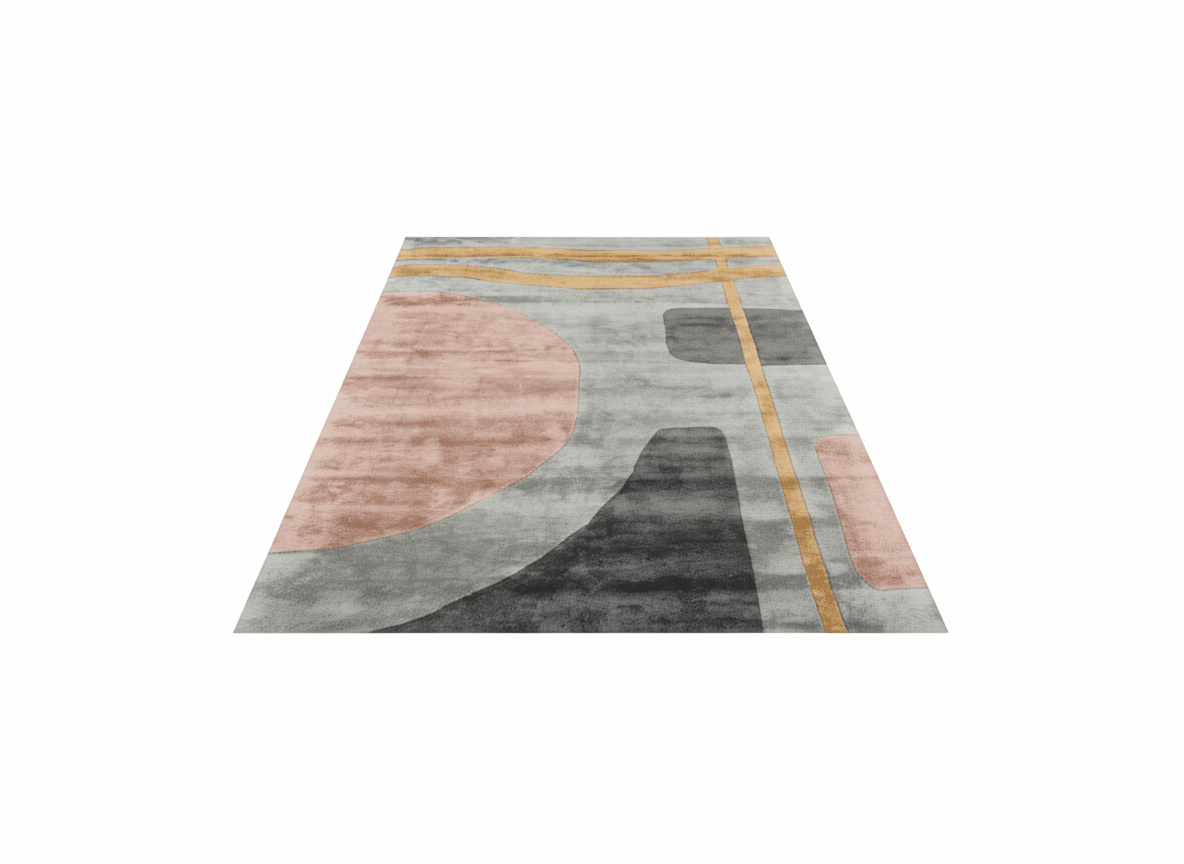 Kyoto Sunset Modernist Rug