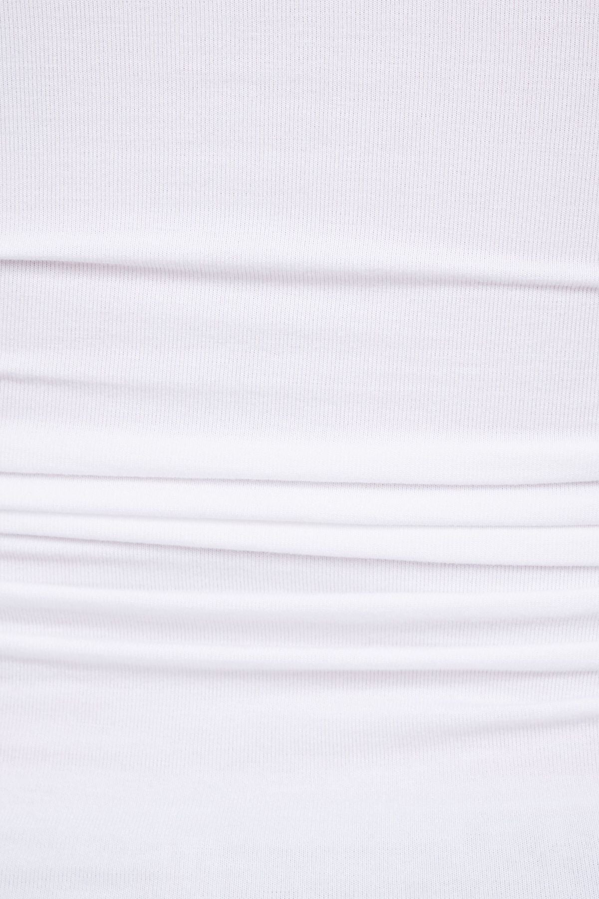 Hana Off Shoulder Shirred T Shirt