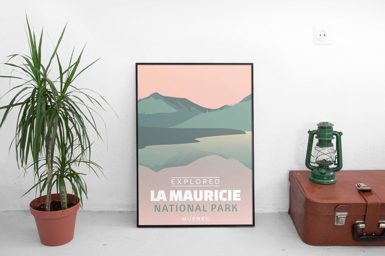 La Mauricie National Park 'Explored' Poster