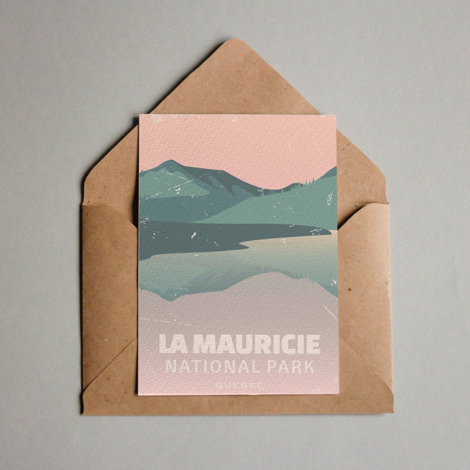 La Mauricie National Park of Canada Postcard