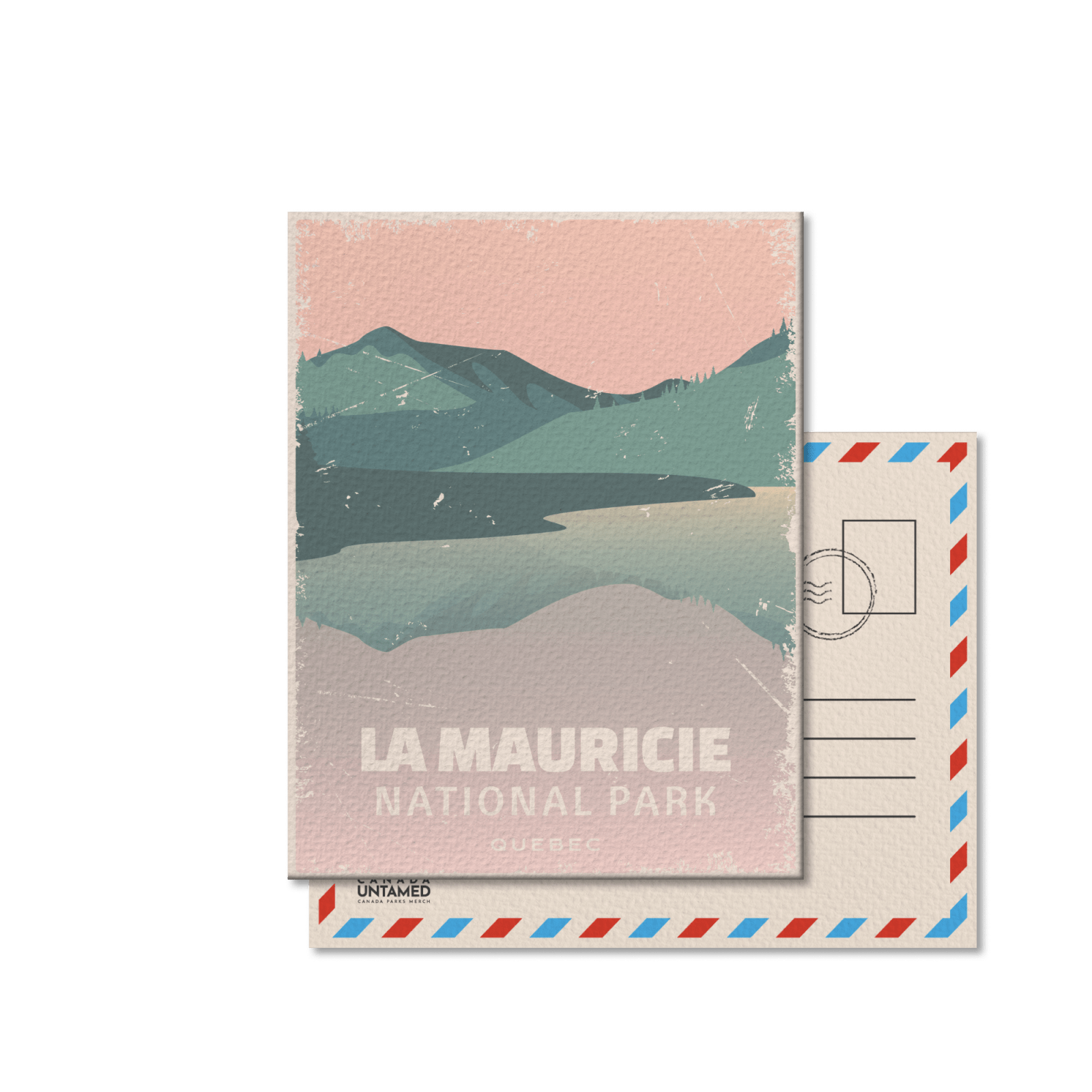 La Mauricie National Park of Canada Postcard