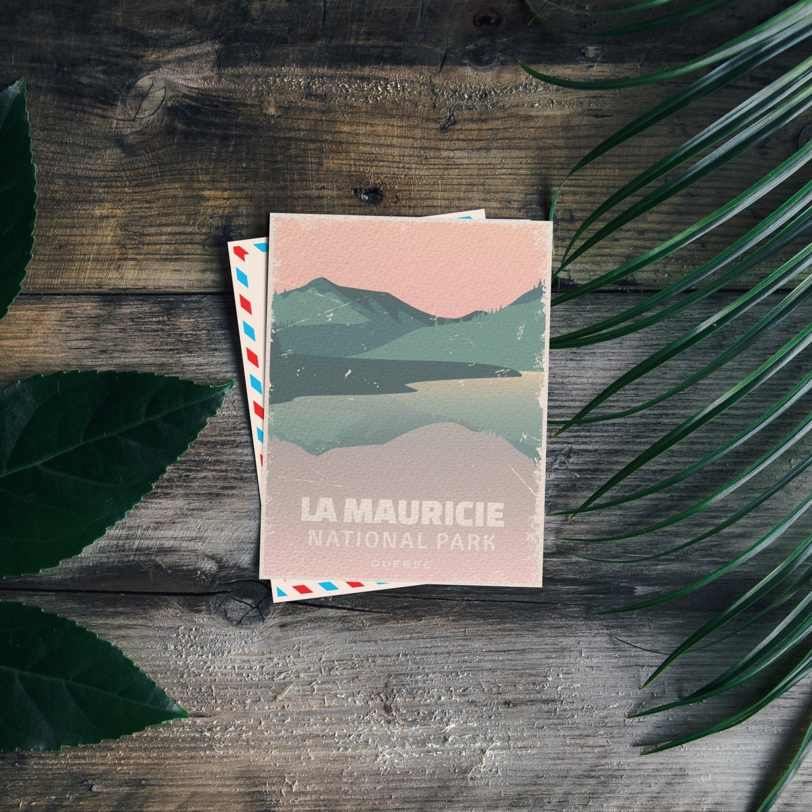 La Mauricie National Park of Canada Postcard