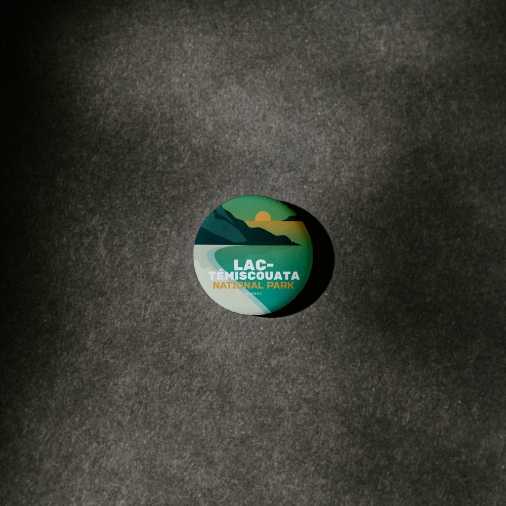 Lac-Témiscouata National Park of Quebec Pinback Button