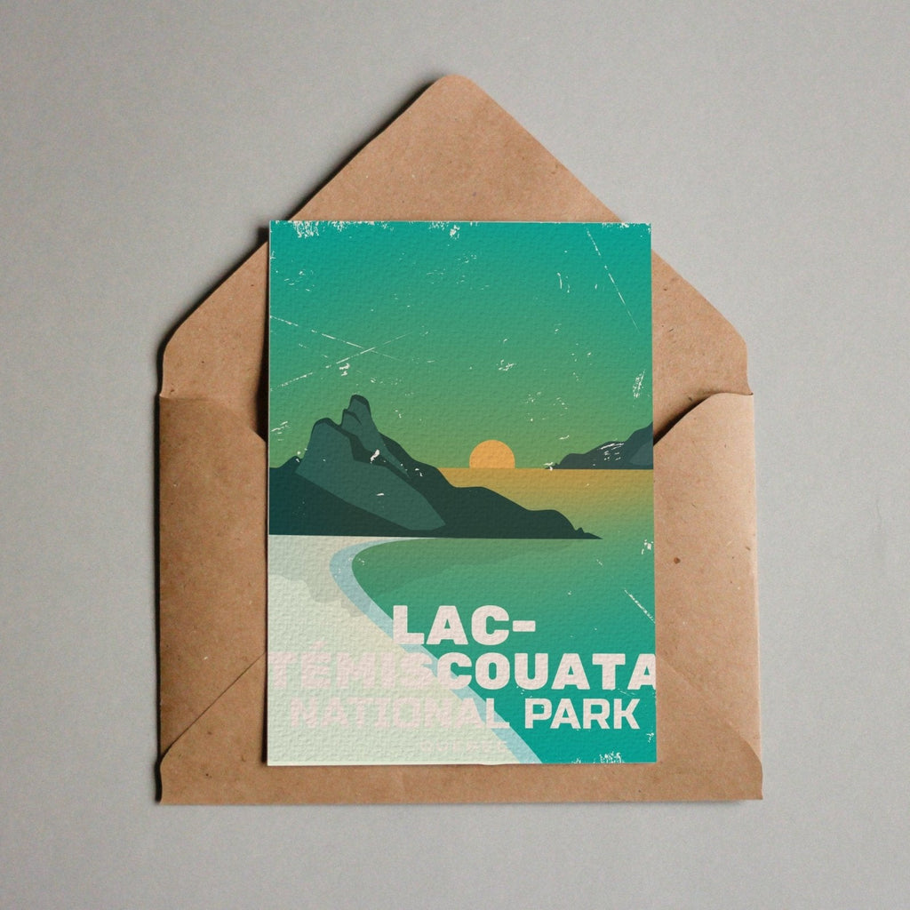 Lac-Temiscouata Quebec National Park Postcard