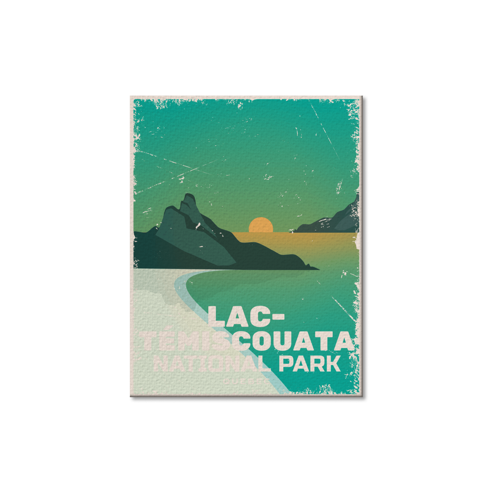 Lac-Temiscouata Quebec National Park Postcard