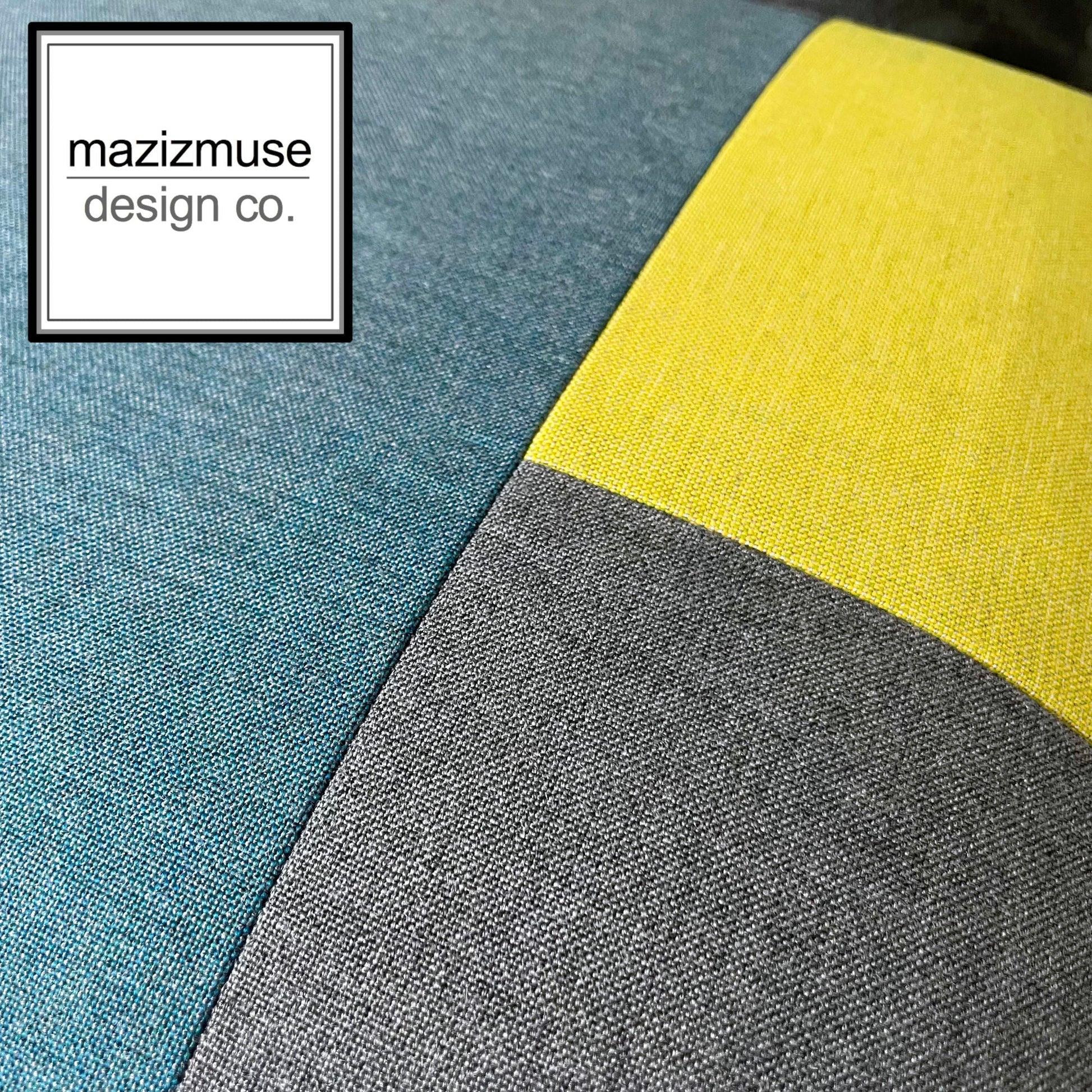 Paire de housses de coussin d'extérieur colorées Sunbrella®, coussins lagon et agrumes
