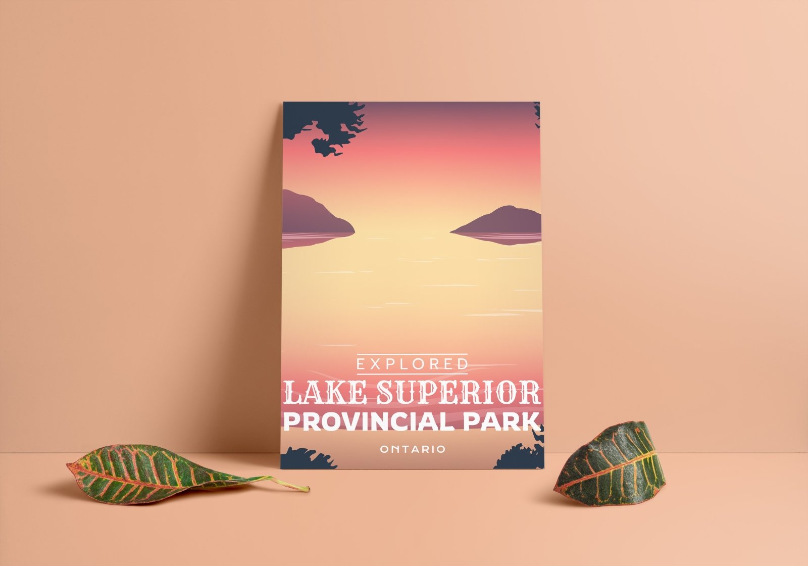Lake Superior Provincial Park 'Explored' Poster