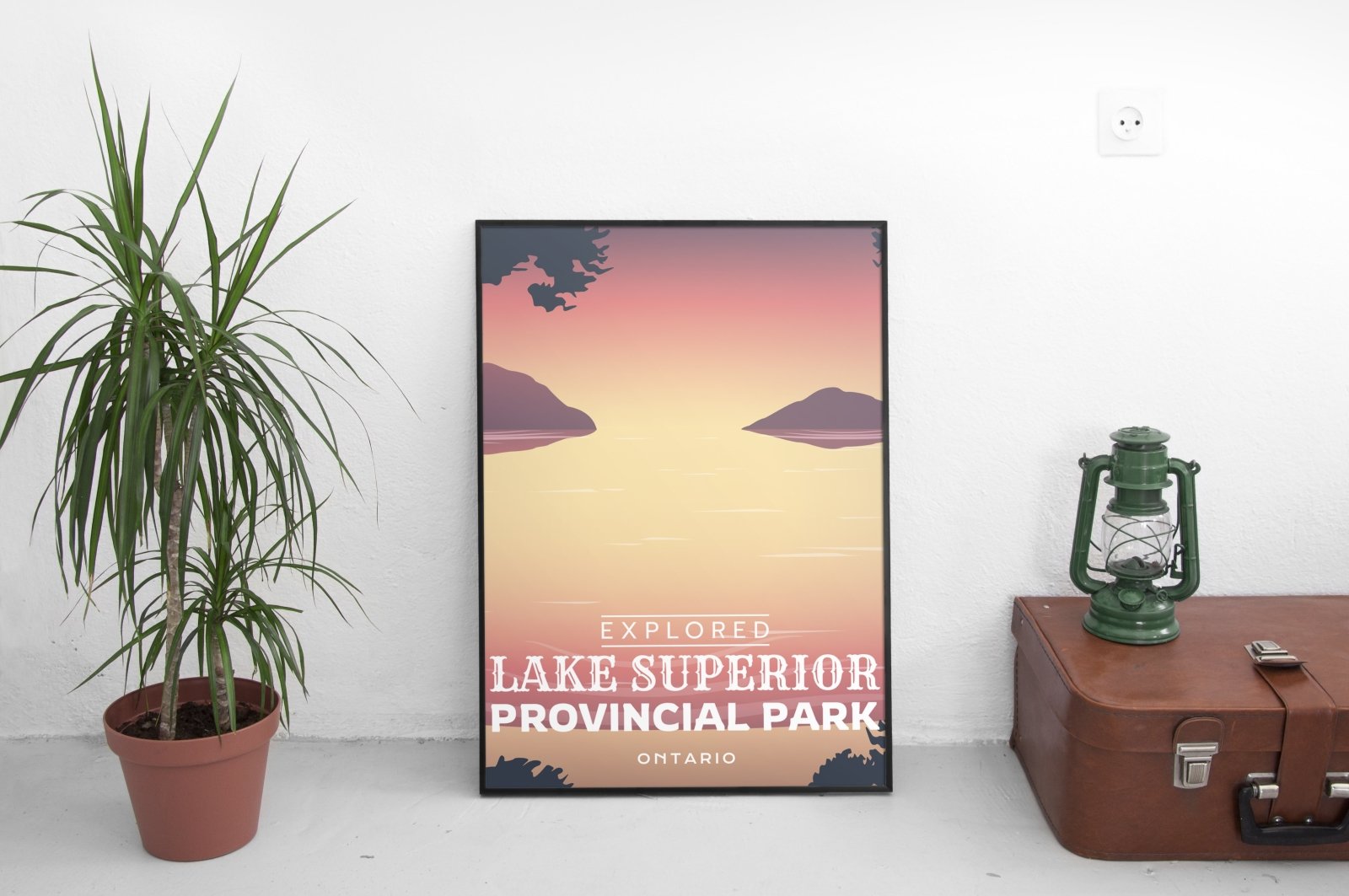 Lake Superior Provincial Park 'Explored' Poster