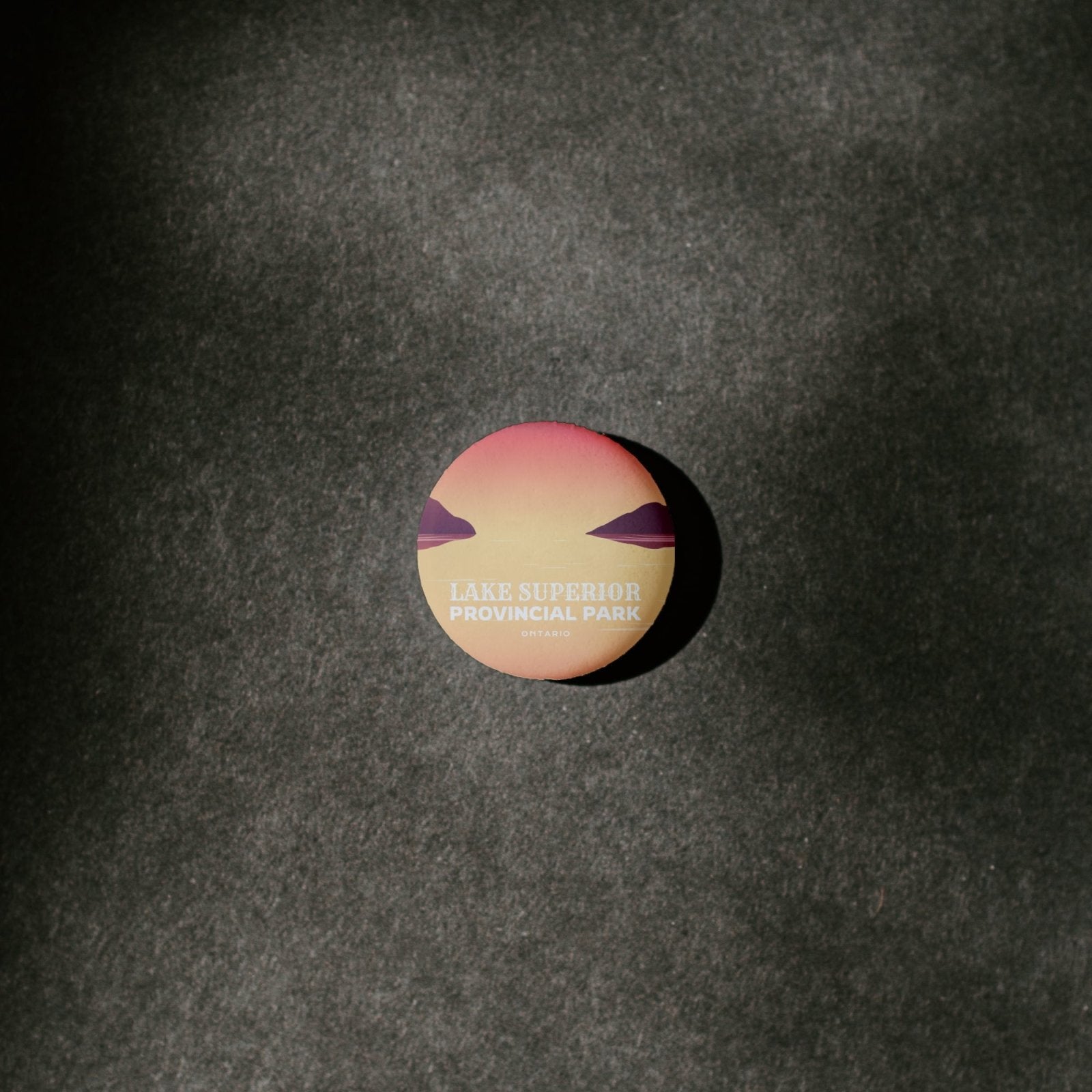 Lake Superior Provincial Park of Ontario Pinback Button
