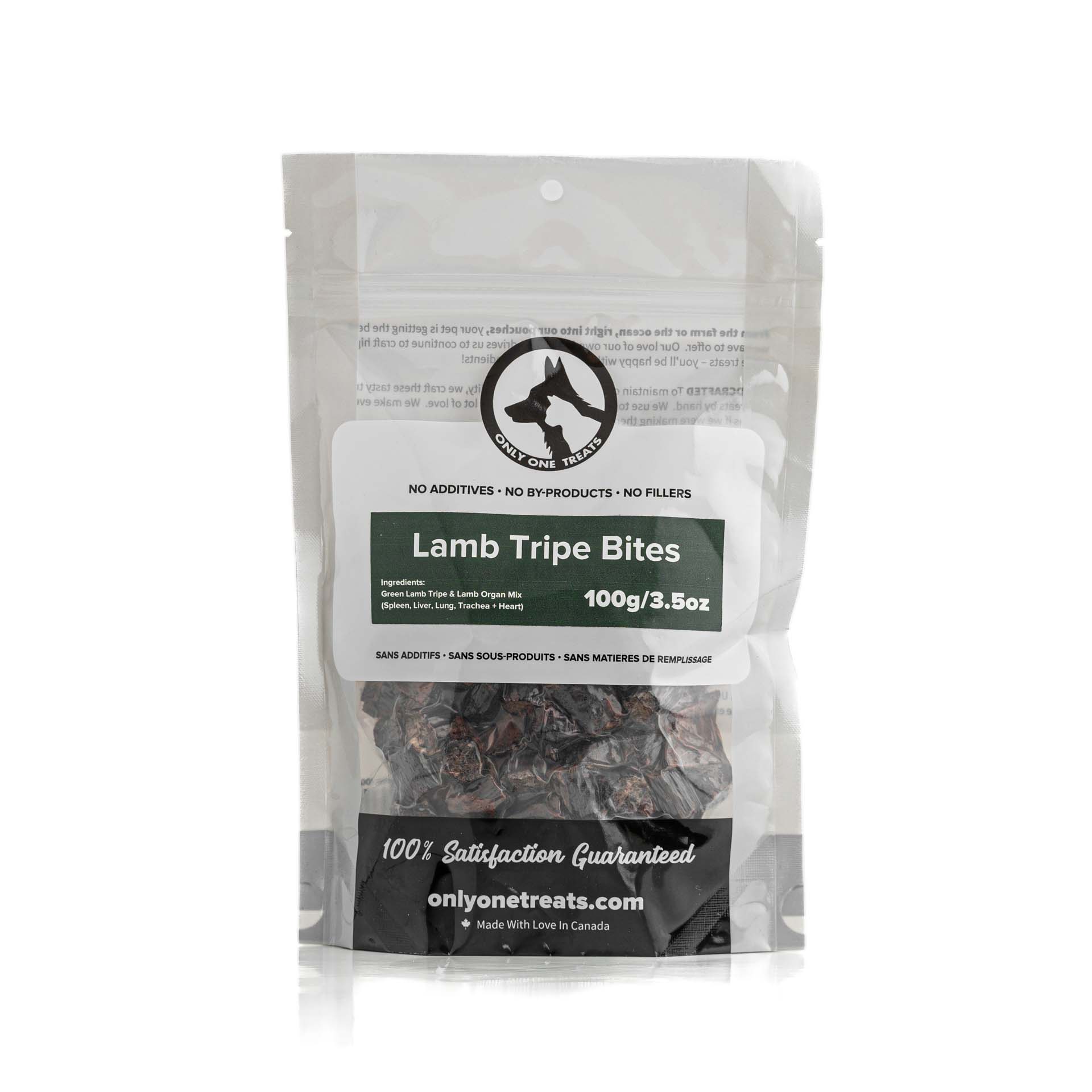 Lamb Tripe Bites 100g