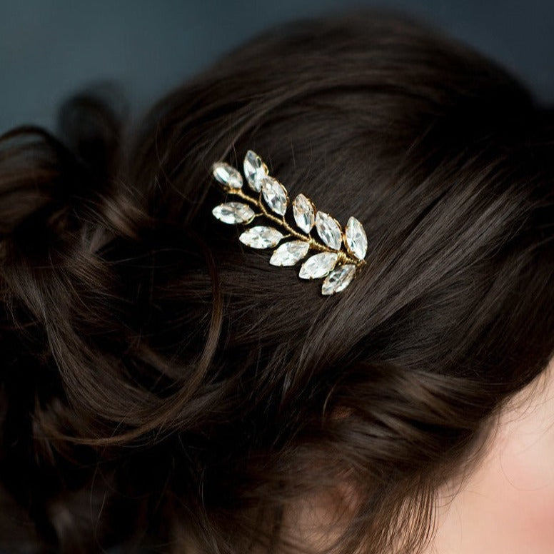 STEFANIA Laurel Leaf Hair Comb