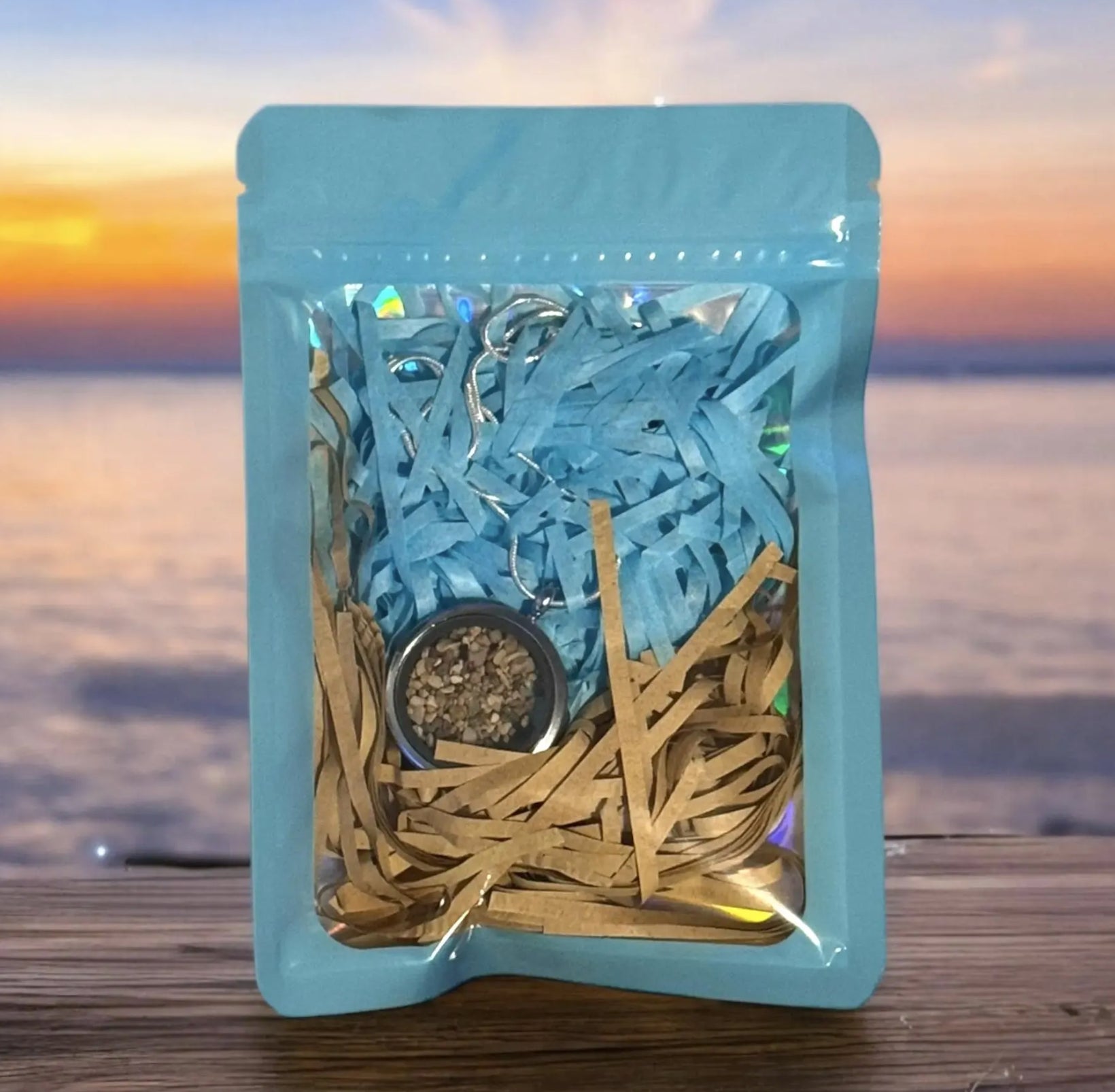 Beach Sand Locket (30mm)