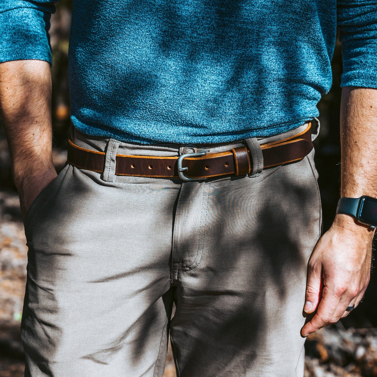 Leather Belt - 1"