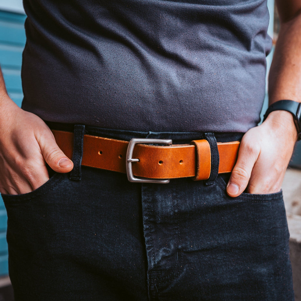 Leather Belt - 1.5"