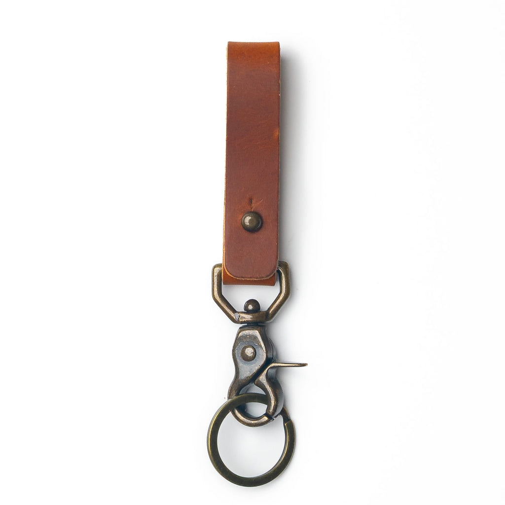 Leather Belt Loop Keychain