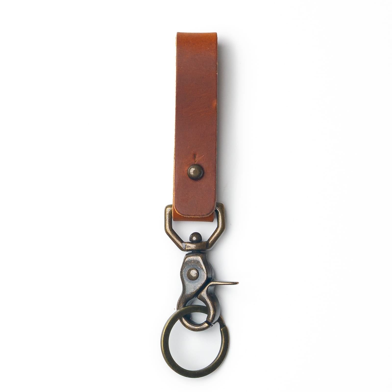 Leather Belt Loop Keychain