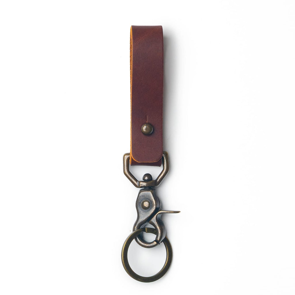 Leather Belt Loop Keychain