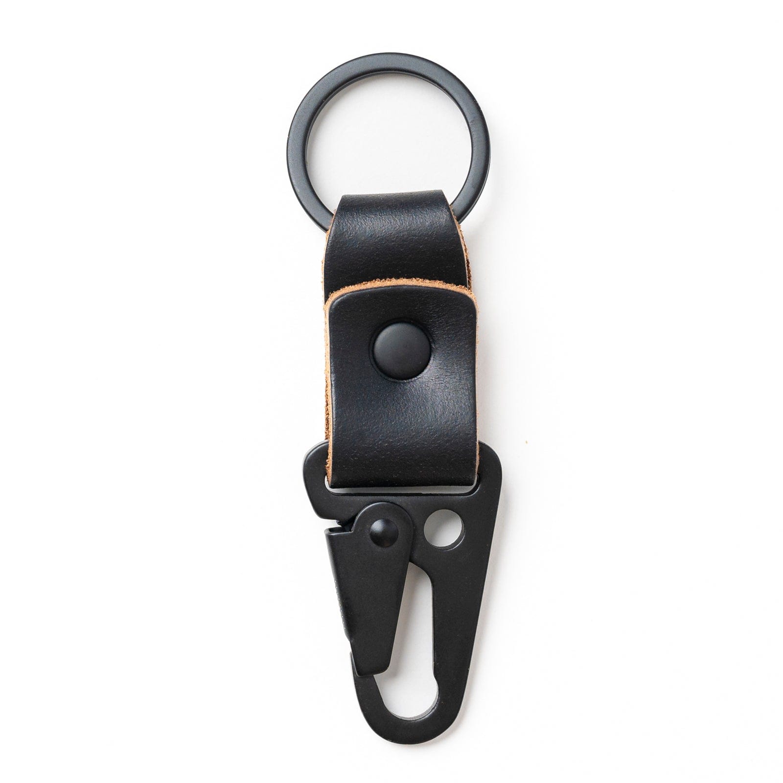 Leather Clip Keychain