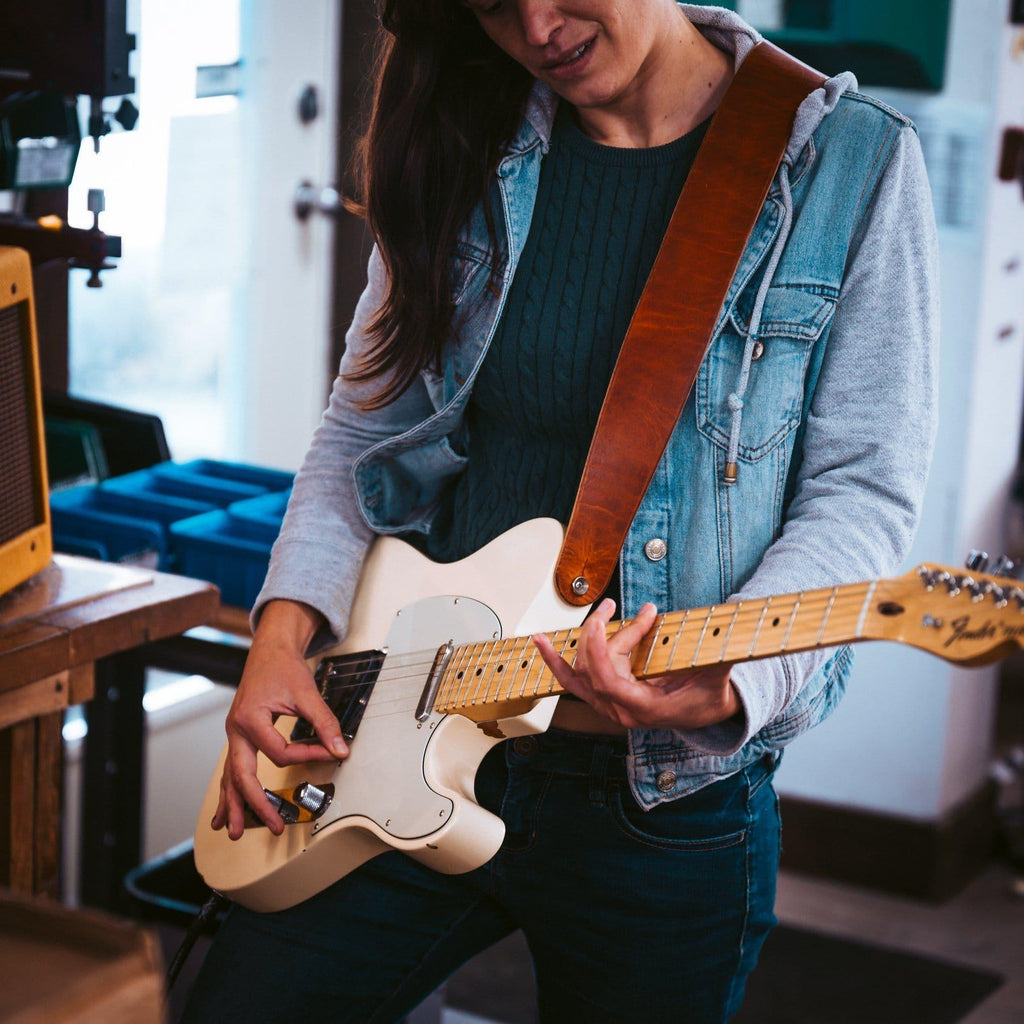 Leather Guitar Strap