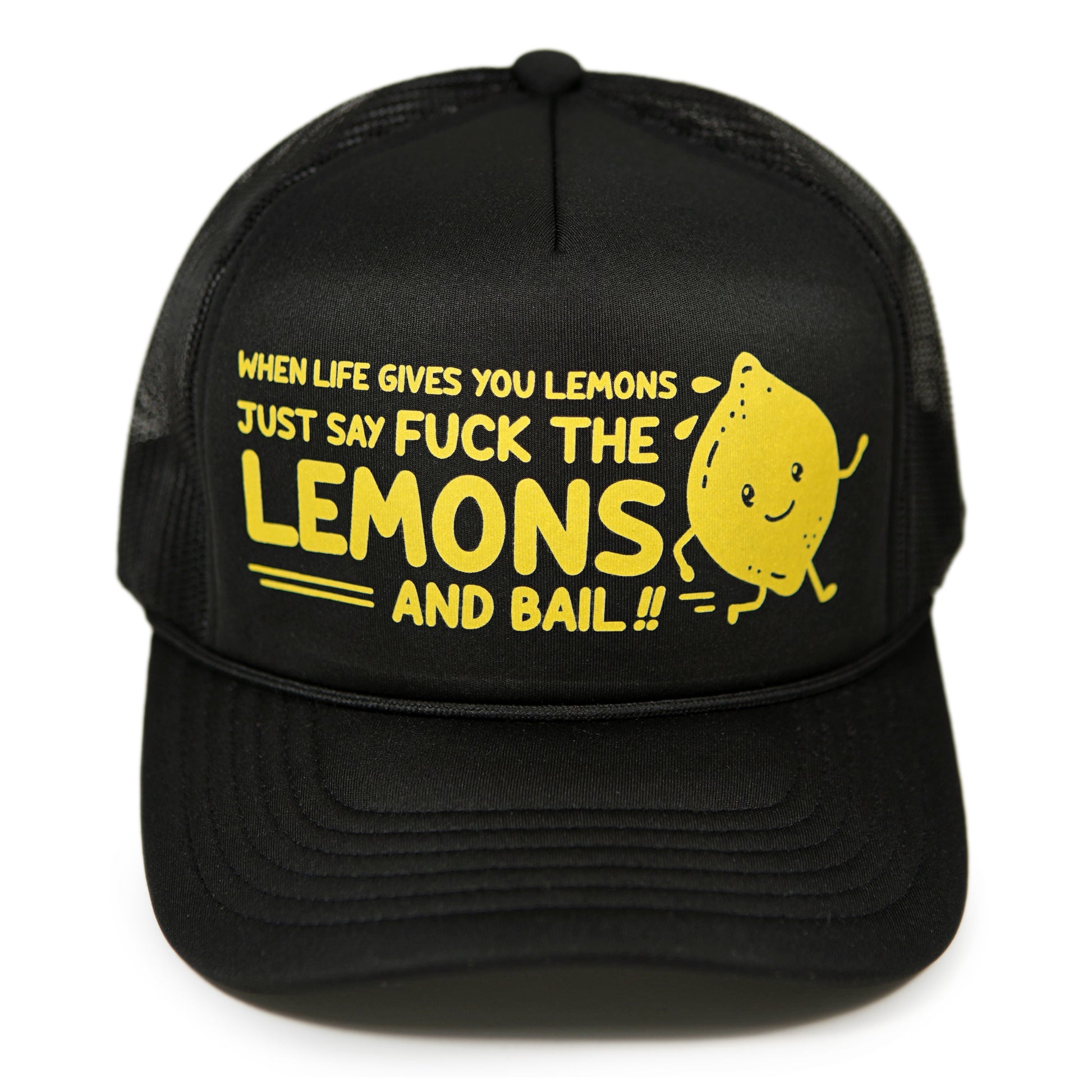 Casquette de camionneur « Quand la vie vous donne des citrons »