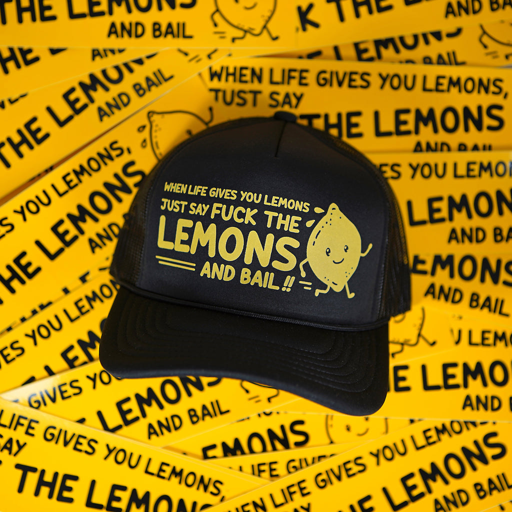 When Life Gives You Lemons Trucker Hat