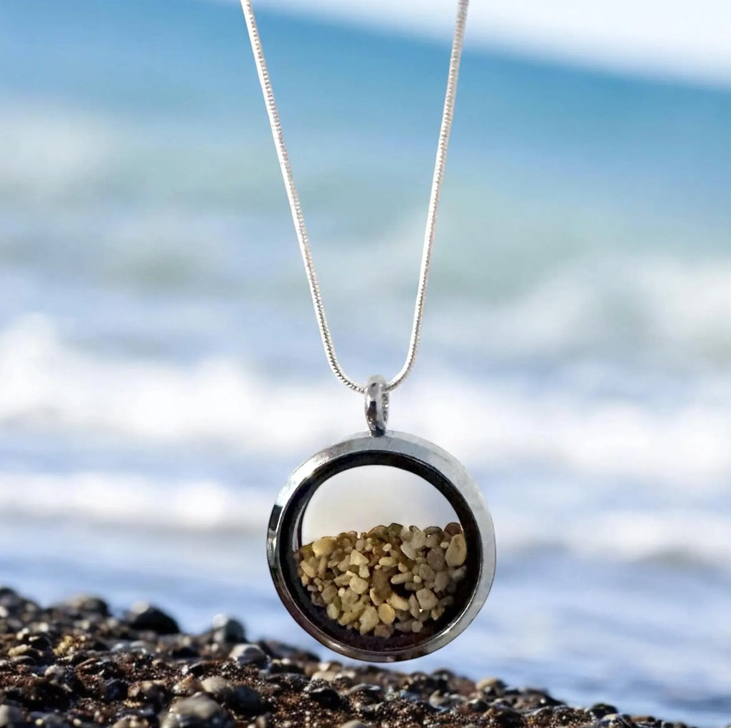 Beach Sand Locket (30mm)