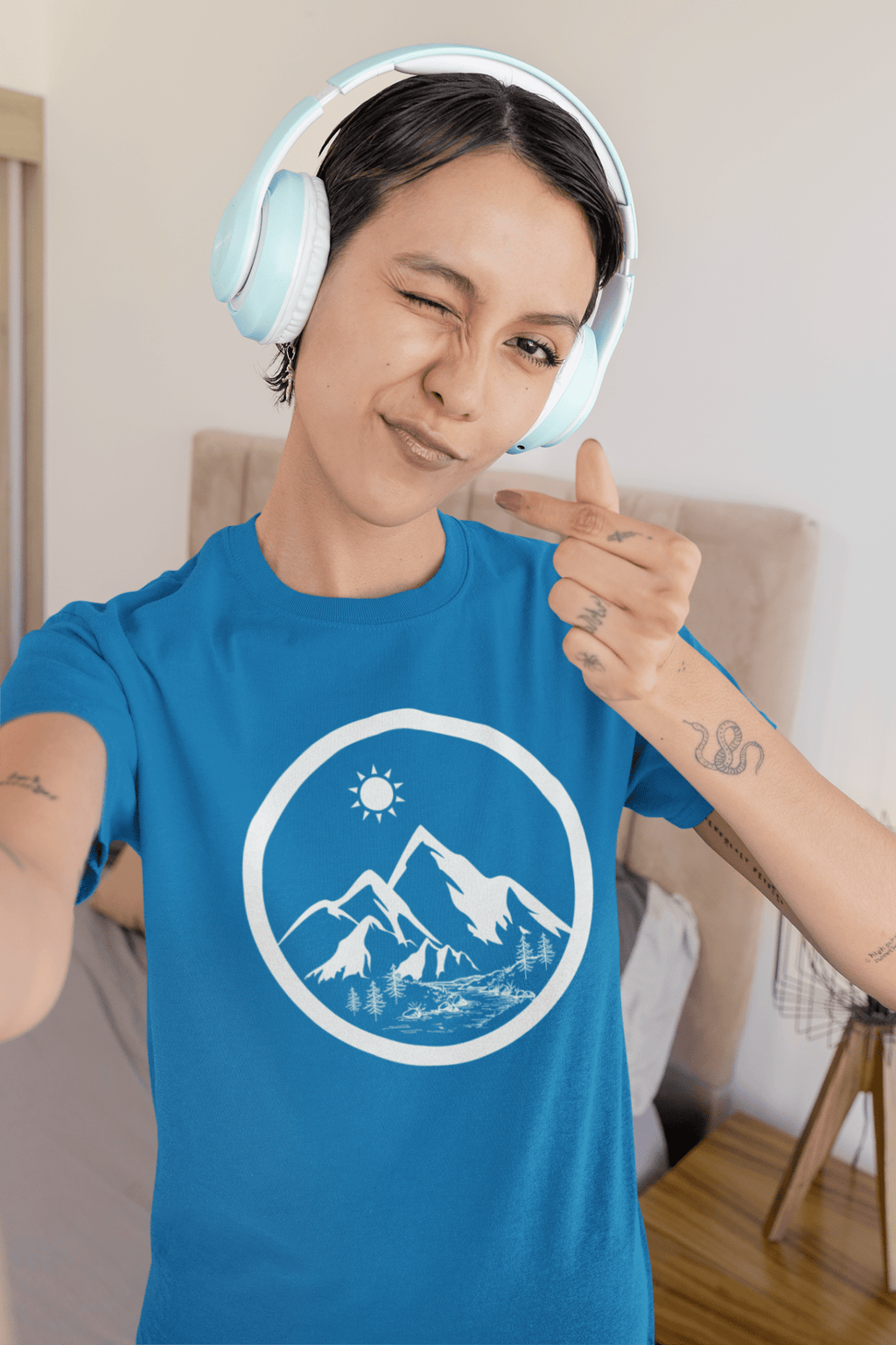 Life in the Mountains Women’s Cotton Tee