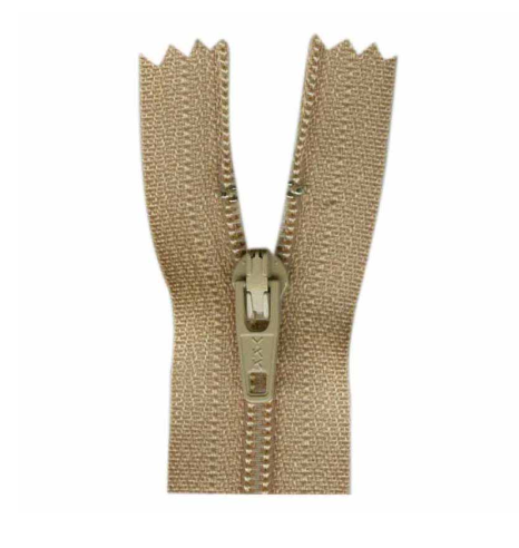 Costumakers All Purpose Zipper - 9 inch, Closed End - Light Beige