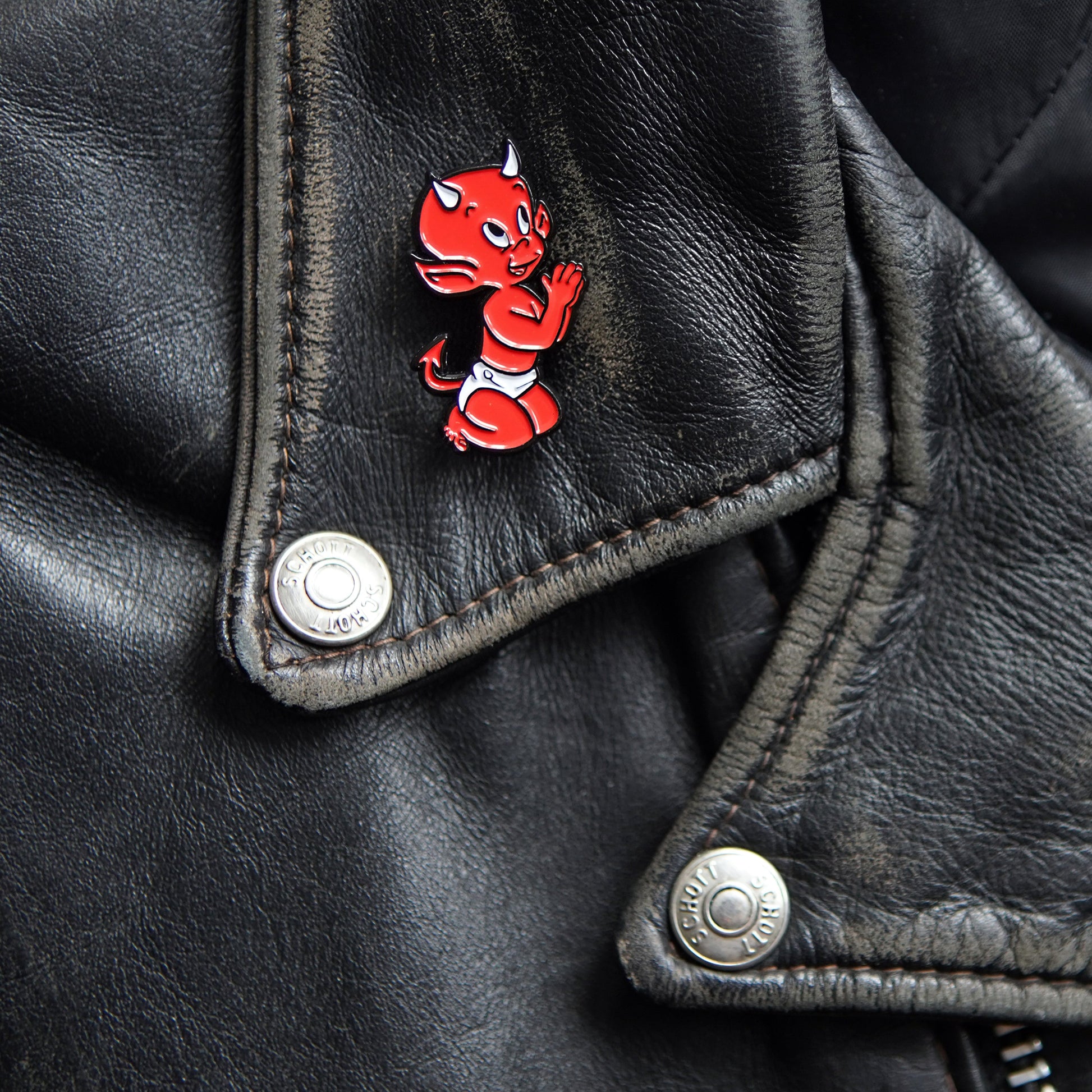 Lil Sinner Hot Stuff Enamel Pin