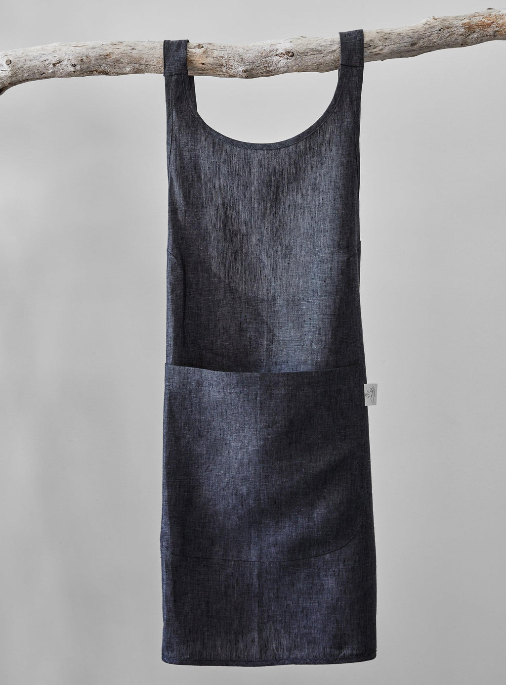 Linen Apron - Anthracite