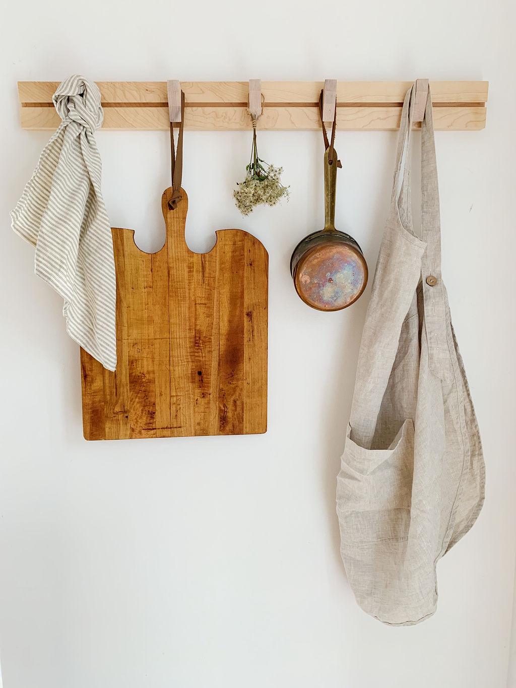 Linen Apron - Oat
