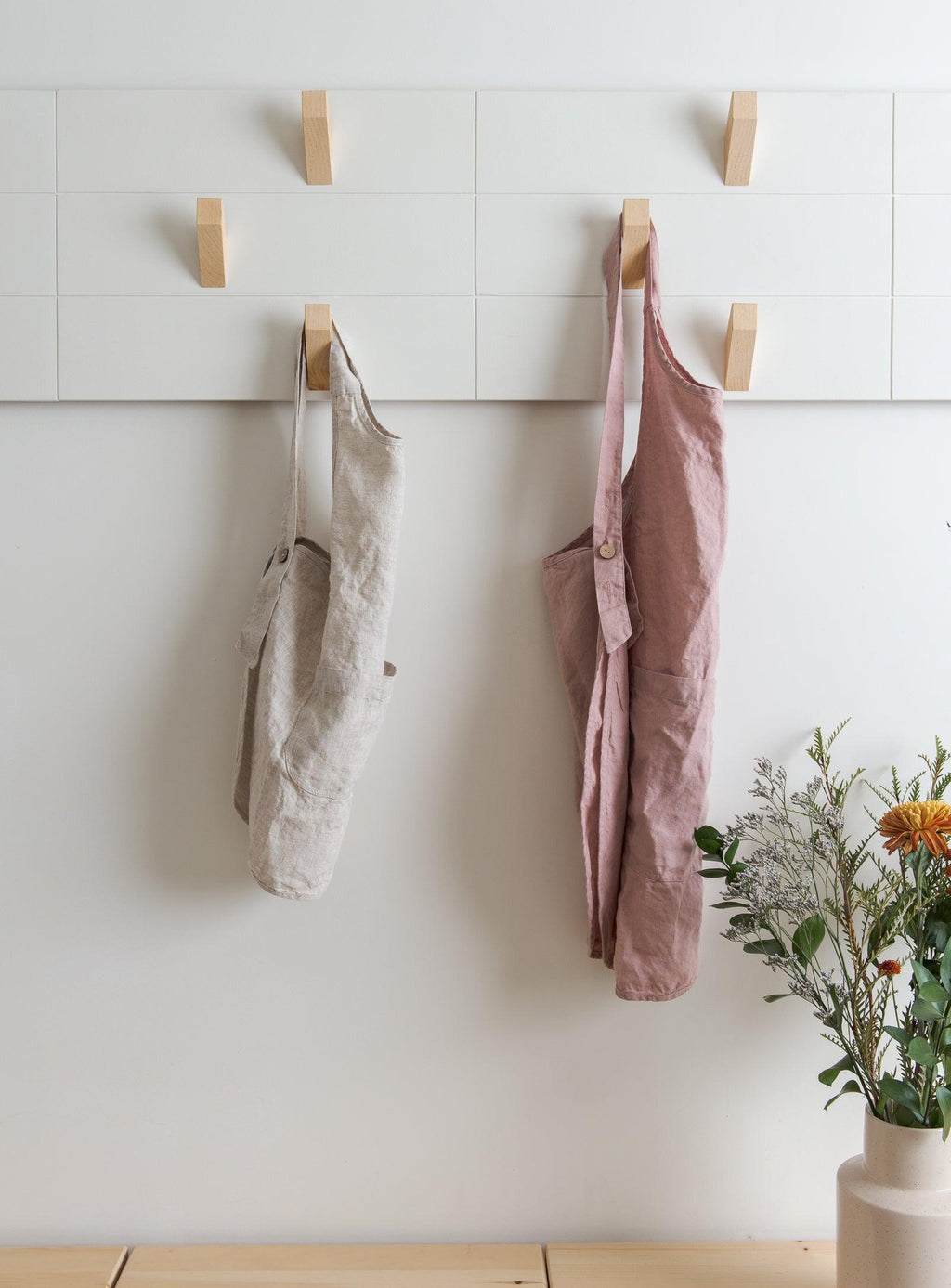 Linen Kids Apron - different colours available