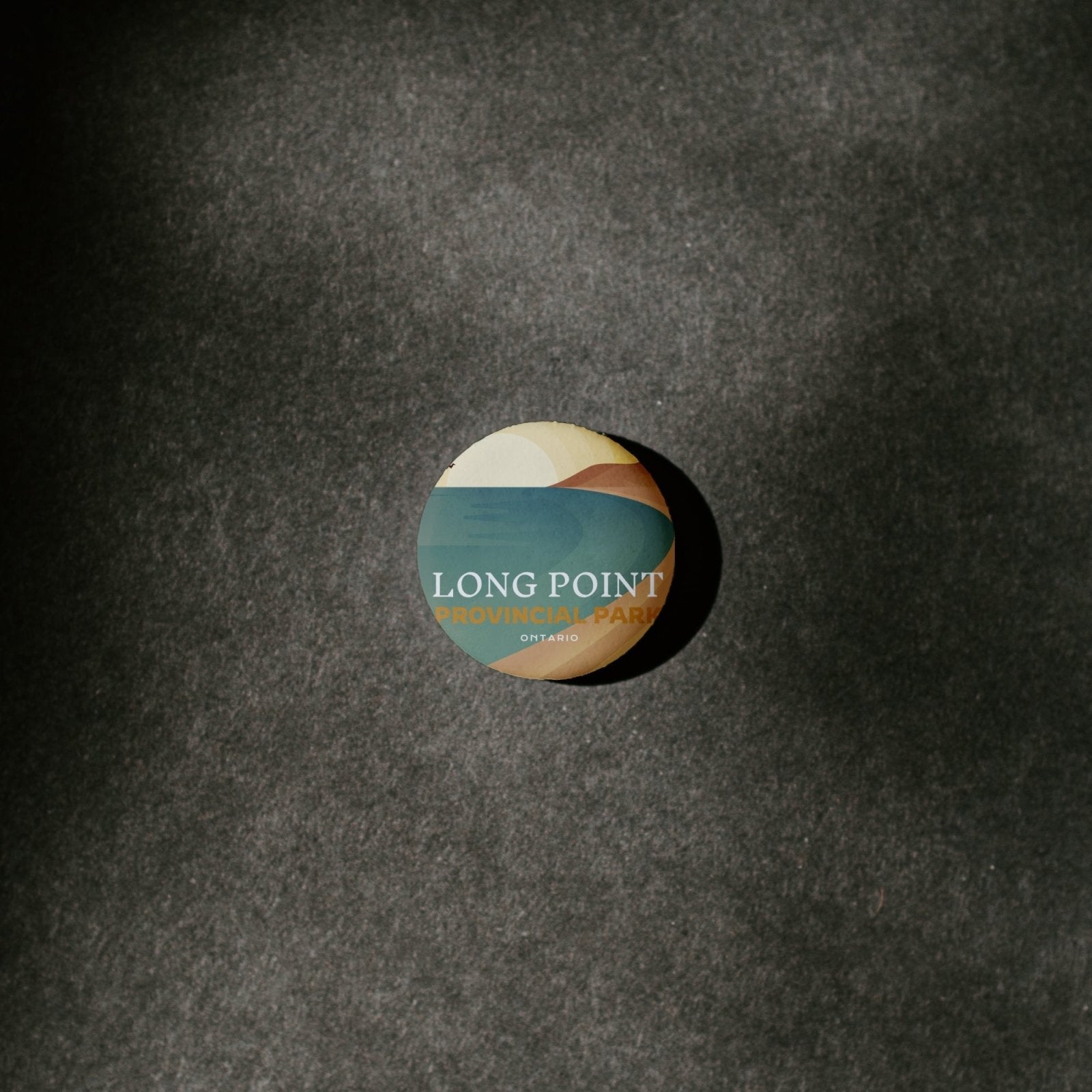 Long Point Provincial Park of Ontario Pinback Button, Canada Parks
