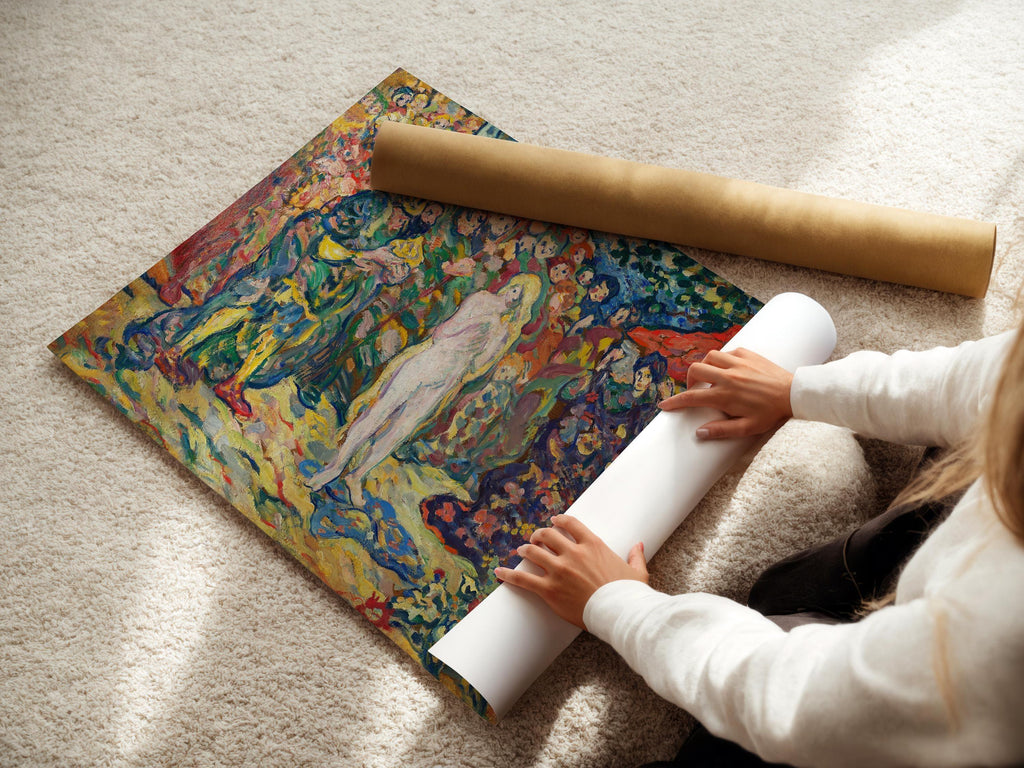 Louis Valtat - L'Esclave blanche : Estampe giclée fauviste