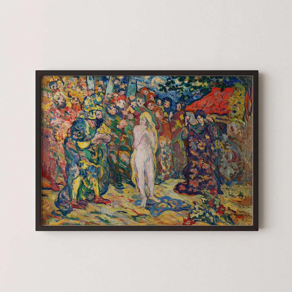 Louis Valtat - L'Esclave blanche : Estampe giclée fauviste