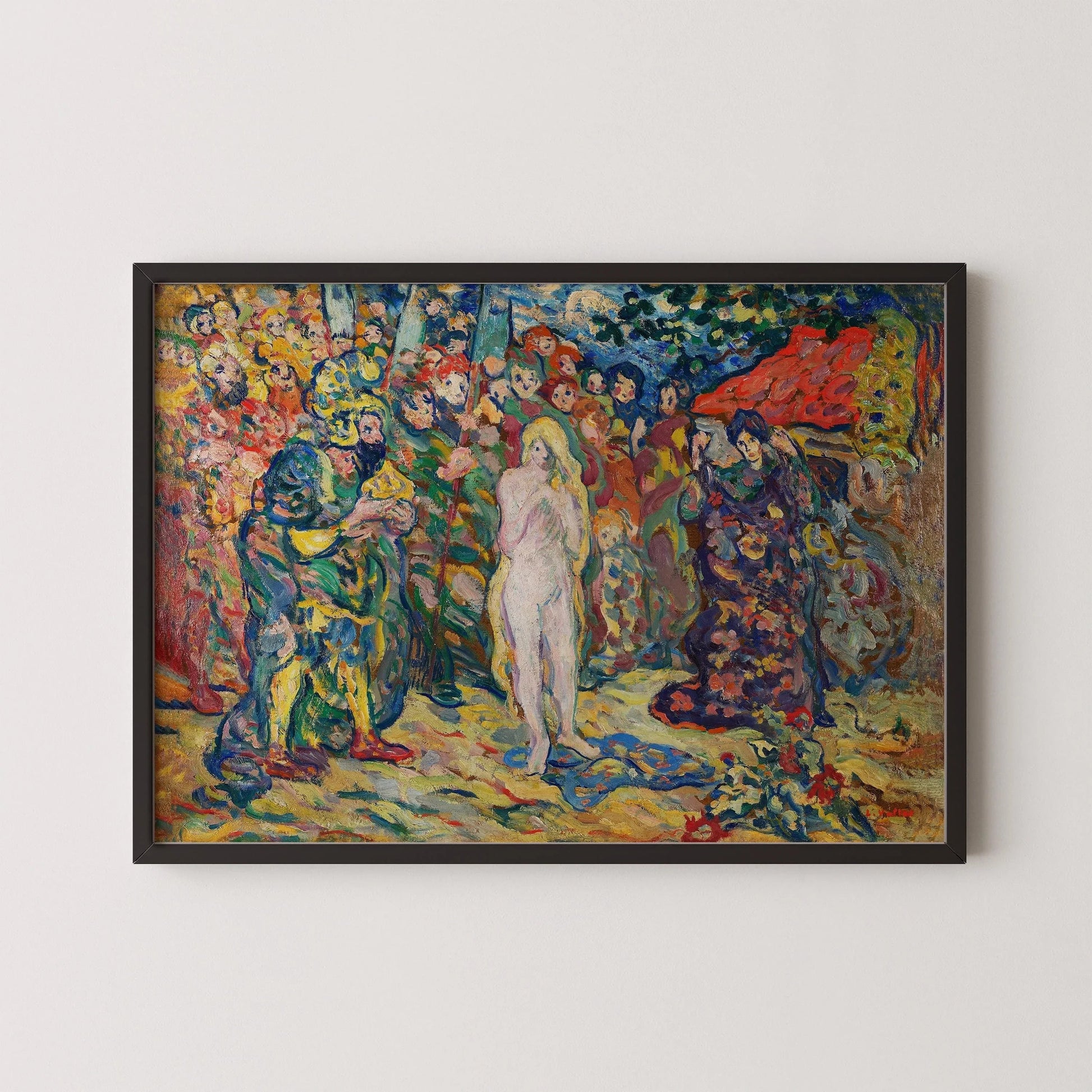 Louis Valtat - L'Esclave blanche : Estampe giclée fauviste
