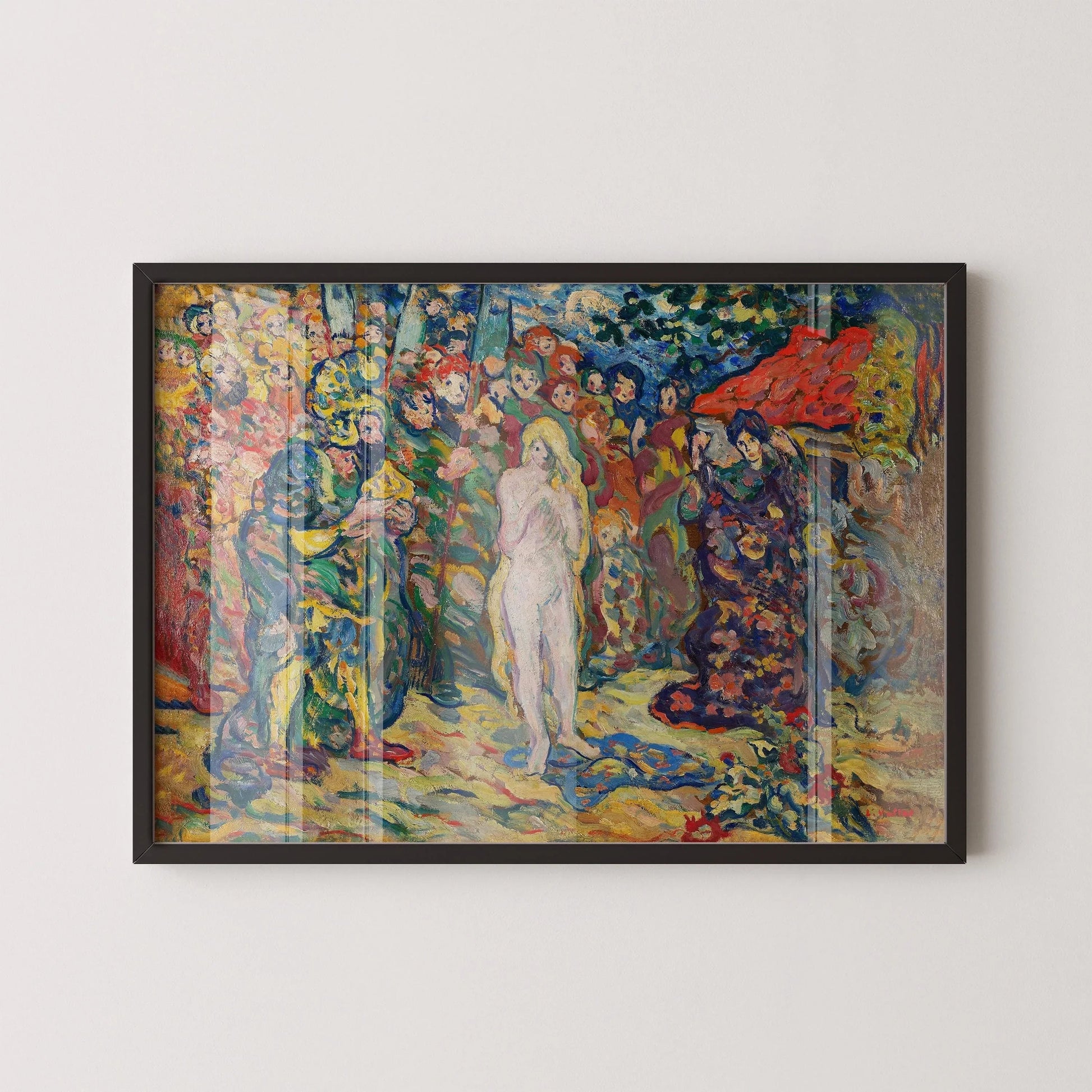 Louis Valtat - L'Esclave blanche : Estampe giclée fauviste