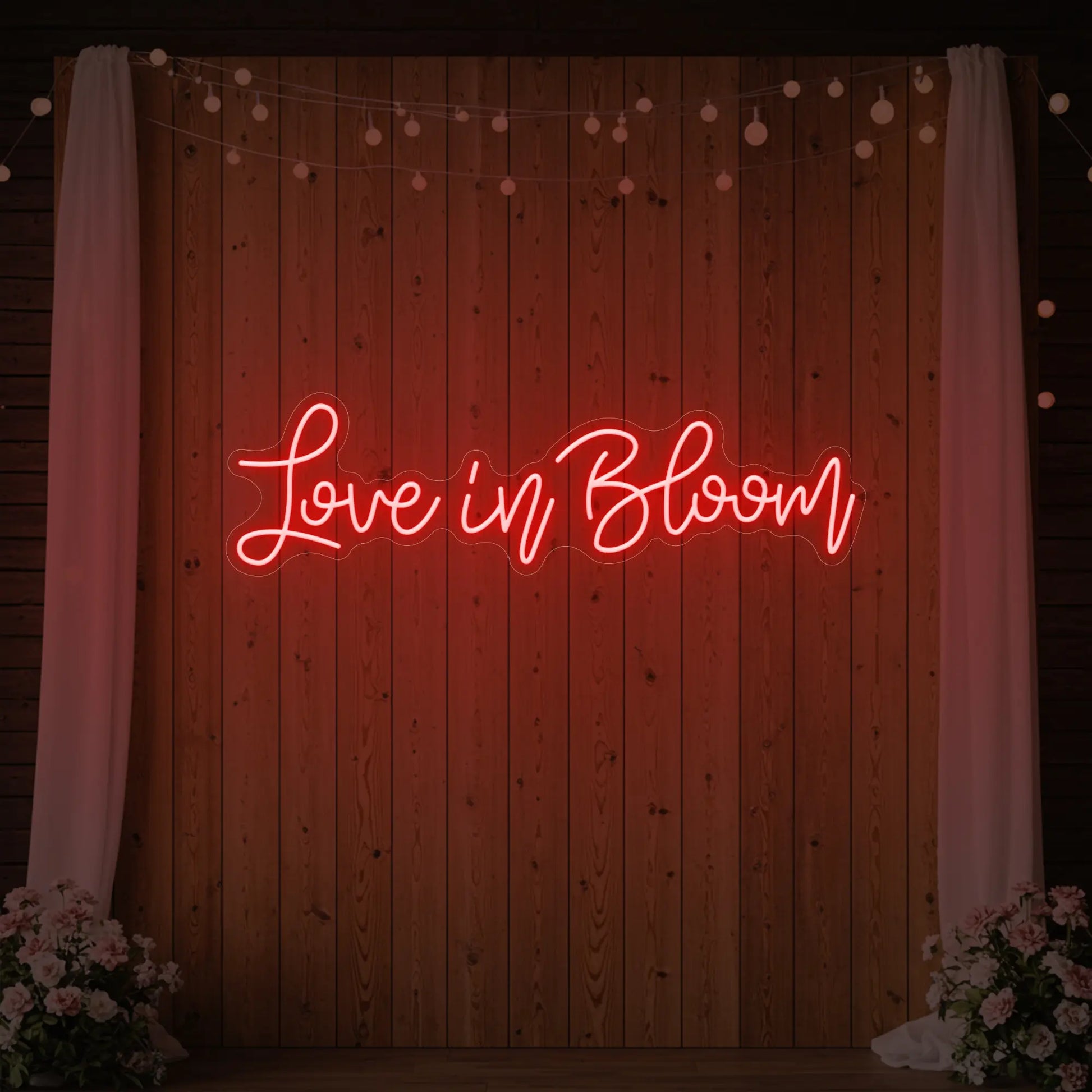 Love in Bloom Neon Sign
