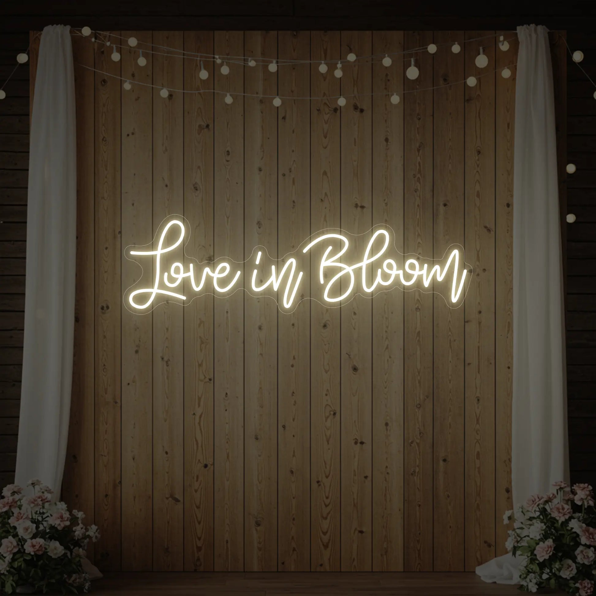 Love in Bloom Neon Sign