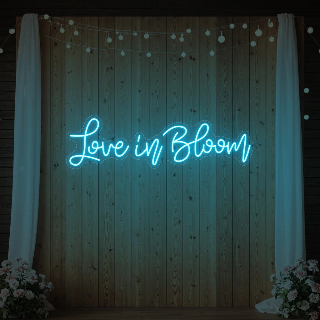 Love in Bloom Neon Sign