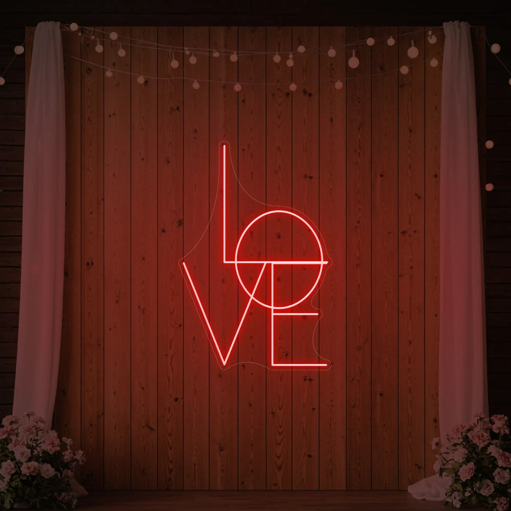 Enseigne lumineuse LOVE