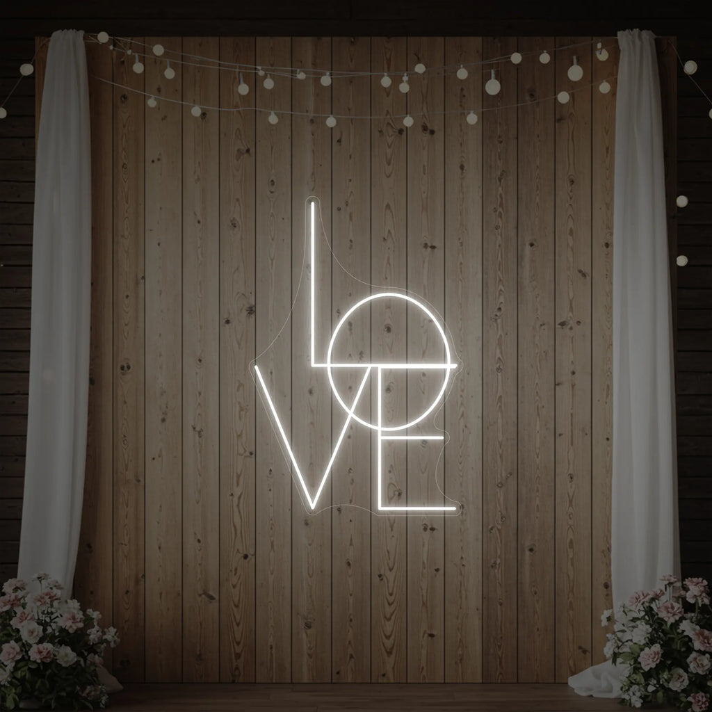 Enseigne lumineuse LOVE