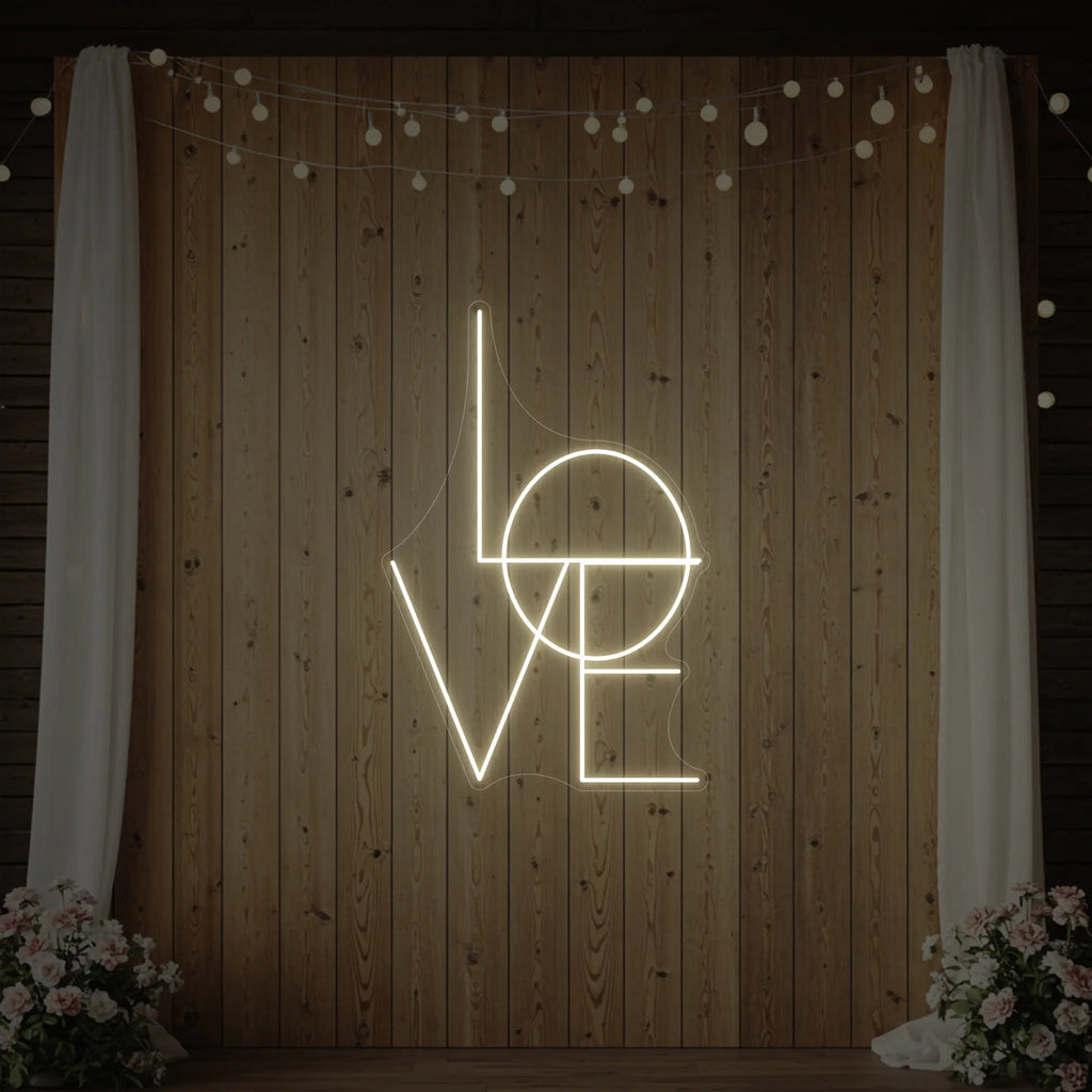 Enseigne lumineuse LOVE