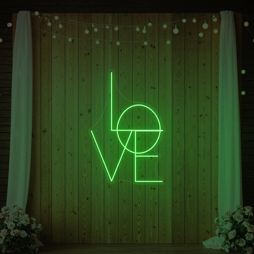 Enseigne lumineuse LOVE