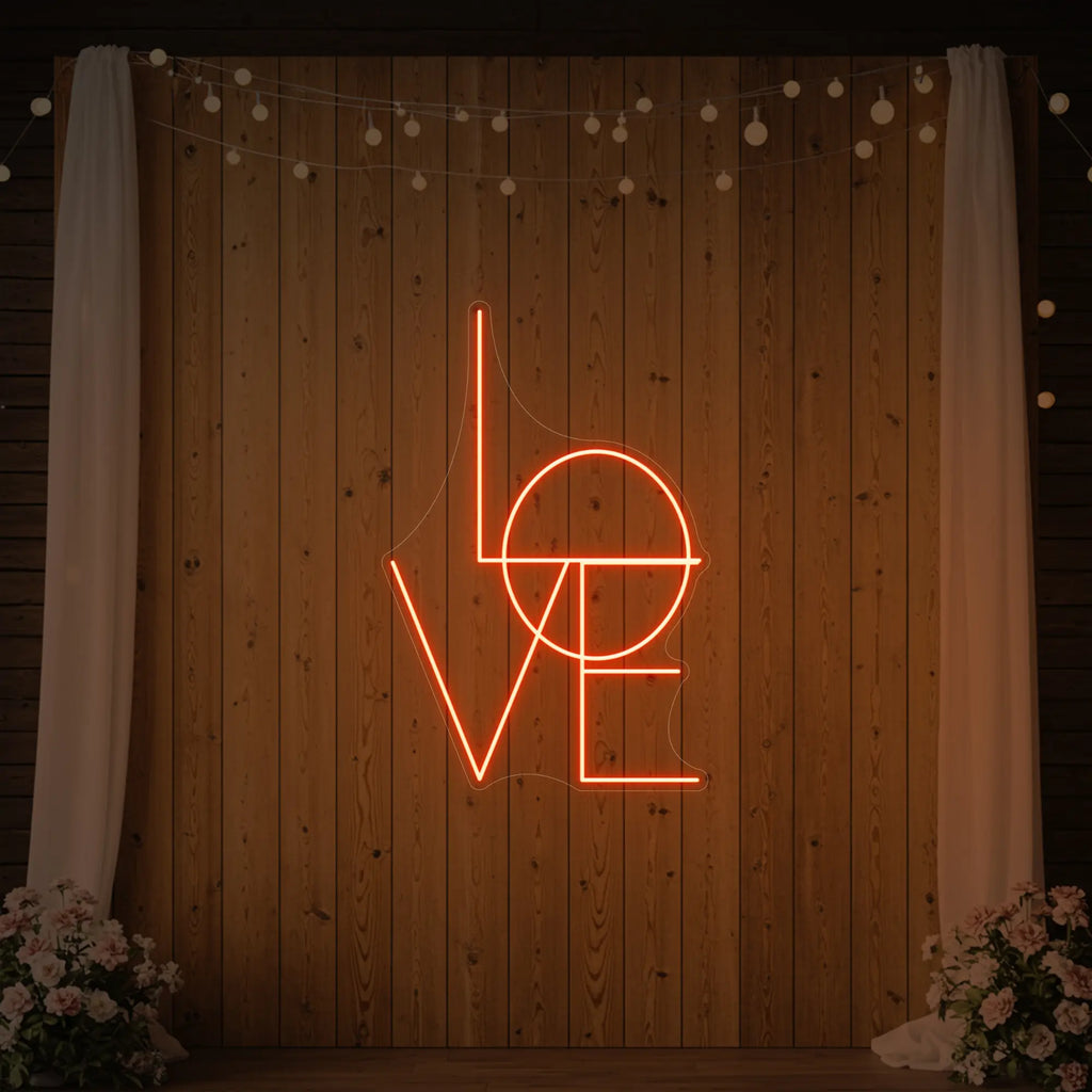 Enseigne lumineuse LOVE
