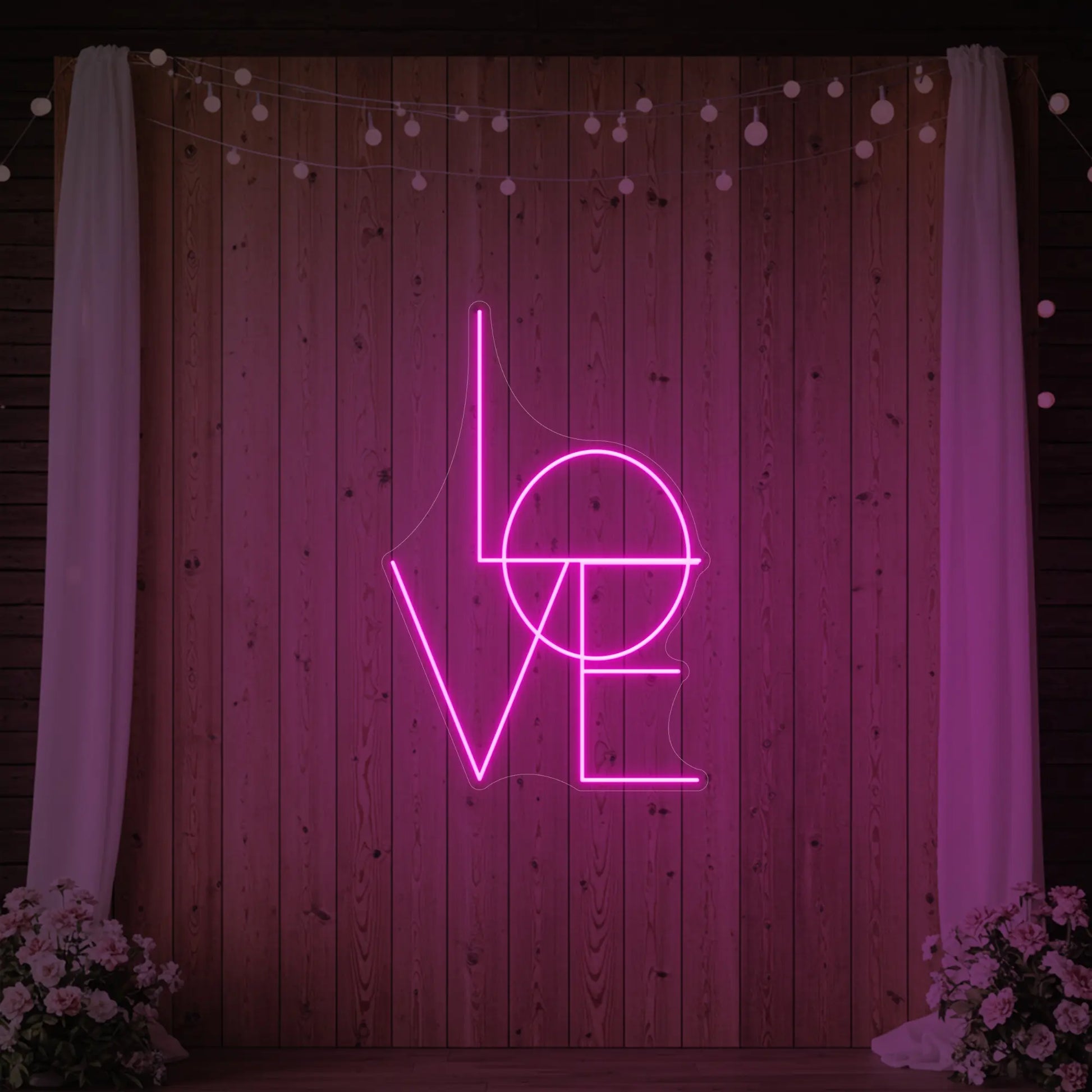 Enseigne lumineuse LOVE