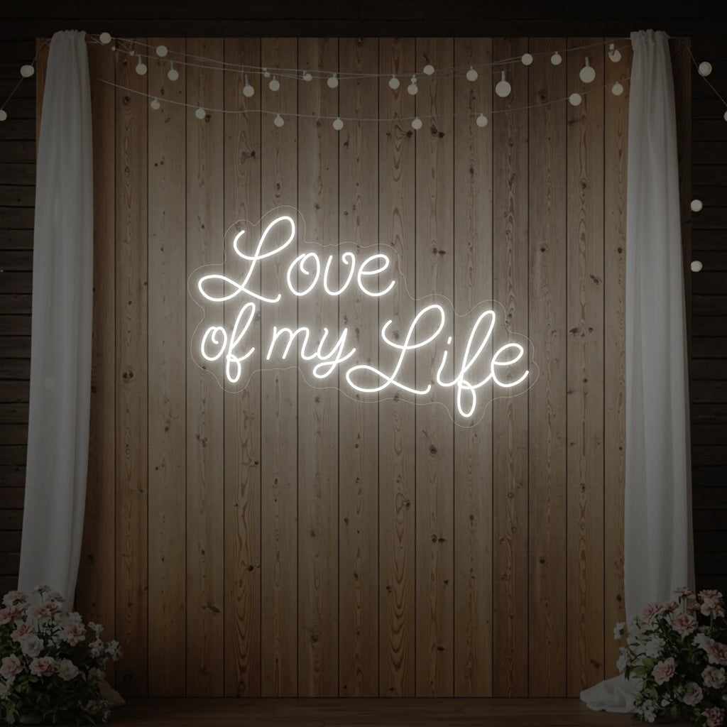 Love of My Life Neon Sign